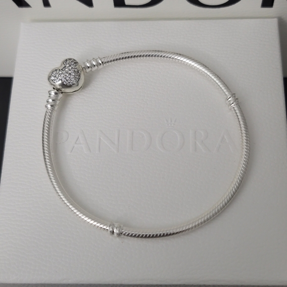 💗Pandora Mickey Mouse Snake Chain Bracelet - Picture 2 of 5